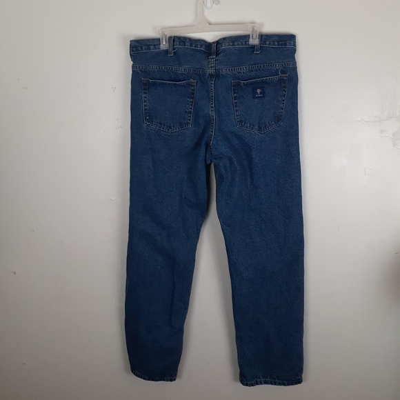 RK Brand Classic Cut Sz 40X34 Jeans Dark Wash - Picture 2 of 7